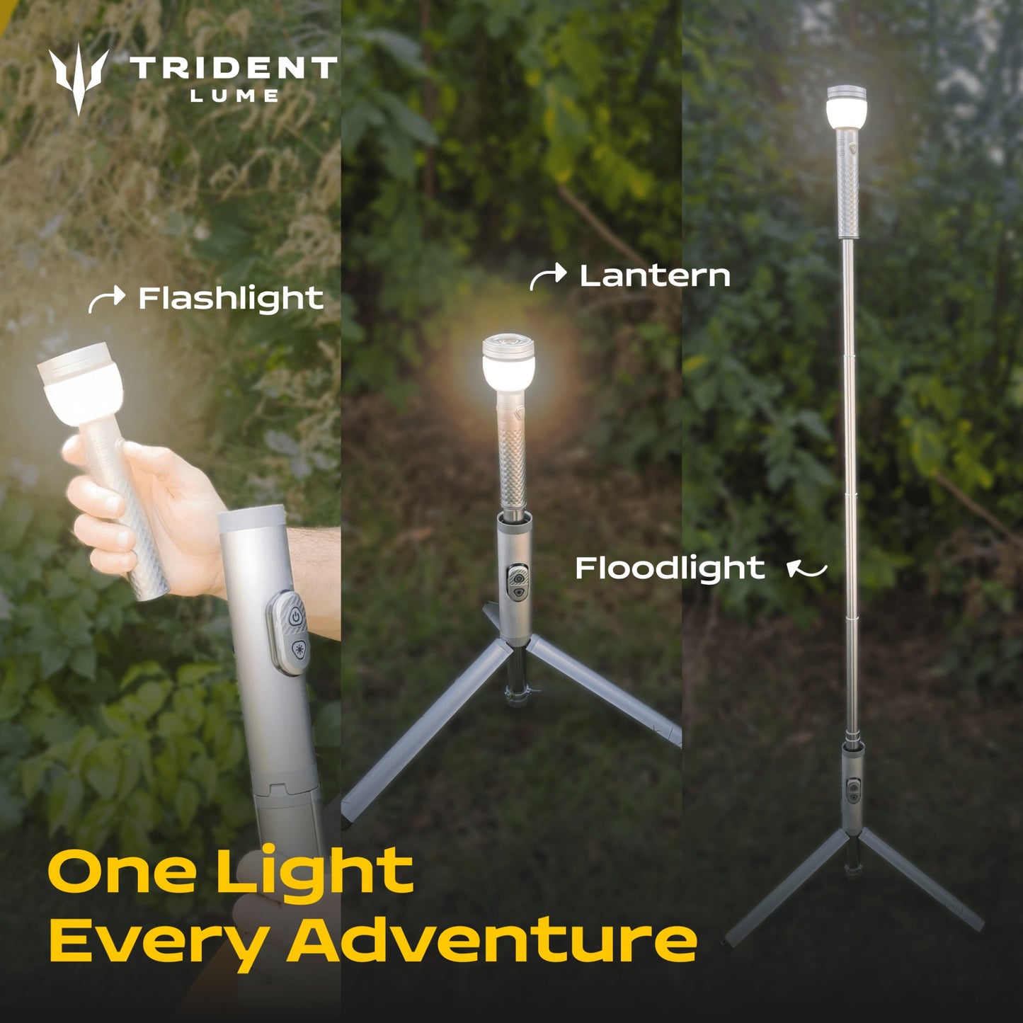 Trident Lume - Reliable Portable Lighting for Outdoor Adventures - Trident Series